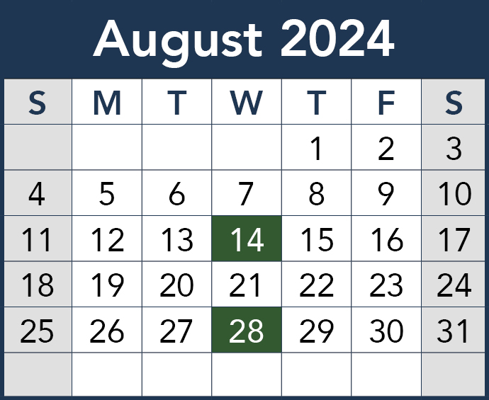 2024 public service pay calendar Canada.ca